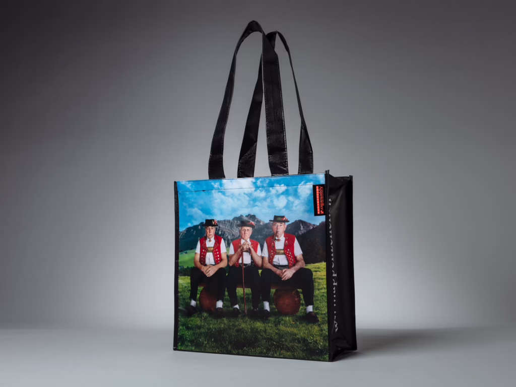 Fotobedruckte laminierte PP-Woven-Tragetasche – hergestellt von Paolo Sandro